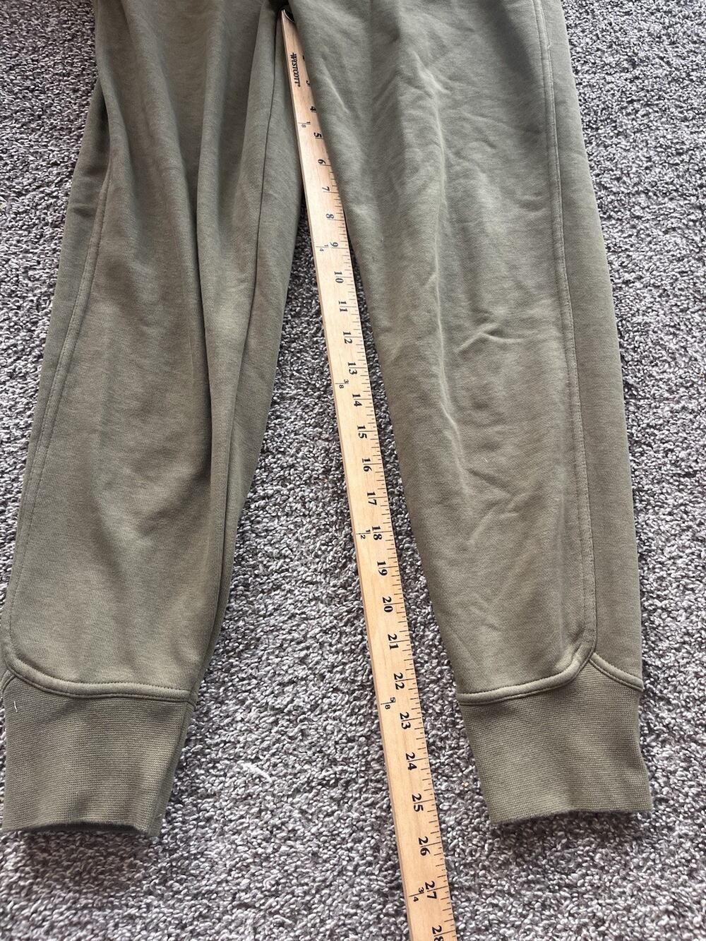 Nike Jogger Sweatpants Womens S Small Green Drawstring Pockets U